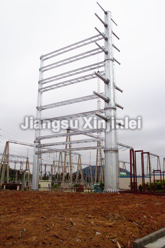 Tiang Tubular Baja Saluran Transmisi 220kV