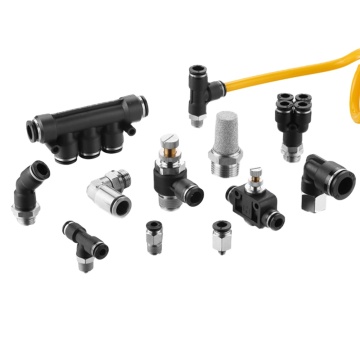 Plastic Pneumatic Quick Push Air Hose Connector for Pneumatic Fittings and Air Pipe