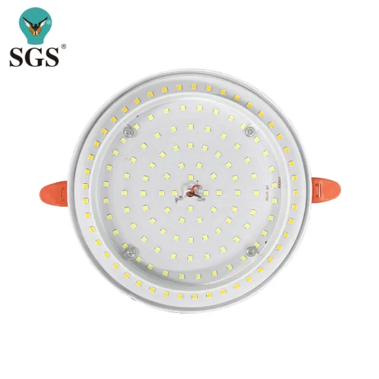 High-Quality Surface-Mounted Transparent LED Panel Light: 36W Round Lampshade