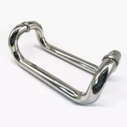 D Shape Glass Sliding Door Pull Handle