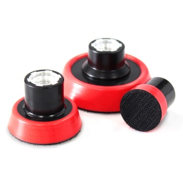 Car detailing accessories 1 inch 2 inch 3 inch hook-and-loop abrasive polisher pad rotating automobile polisher backing plate