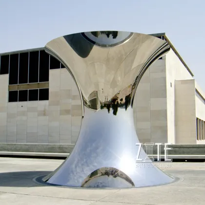 Best Selling modern stainless steel city sculpture