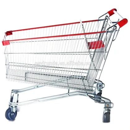 Customize carrefour shopping cart trolley for sale