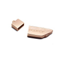 Творческий подарок розовый золотой металлический USB флэш-накопитель