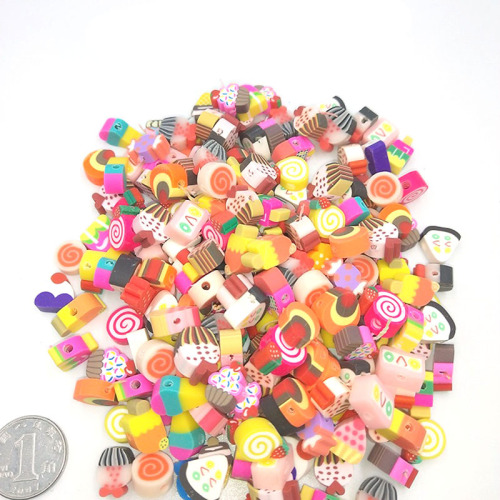 Assorted rustic polymer décor clay beads ideas