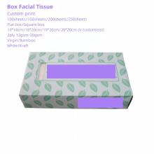 Cabina de impresión personalizada tejido facial 2Ply Ultra Soft