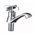 Zinc single cold basin faucet for bathroom