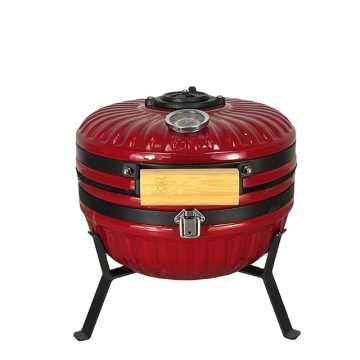 KIMSTONE 12 Inch Mini Ceramic Kamado Smoker Barbecue Grills