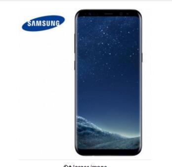 Samsung Galaxy S8 Midnight Black SM-G950F LTE 64GB 4G Factory Unlocked