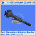 PC400-6 fuel injector holder 6152-12-3110 komatsu excavator spare parts