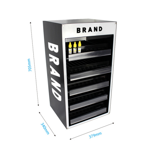 APEX Black Metal Display Stand For e Liquid