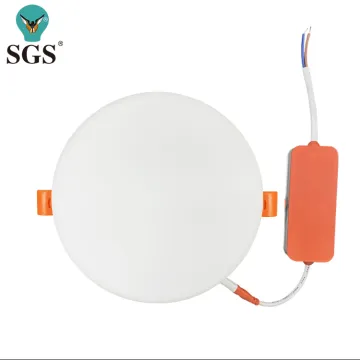 Hotel Home Office LED Ceiling Light: 18W, 24W, 36W Aluminum SMD Surface Mounted Slim Square Round Panel Lights