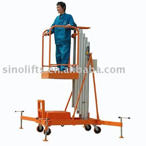 Telescopic aerial work platform
