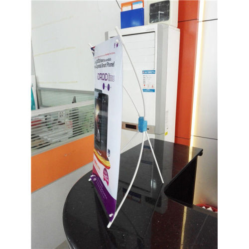 Table Mini X Style Stand Banner