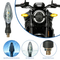LiuHJG Universal 12V Motorcycle Indicator Light Waterproof LED Auxiliary Turn Signal Light