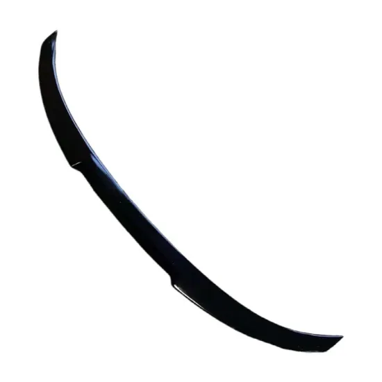 M4 Blade Style Rear Trunk Spoiler for BMW 3 Series E90 2005-2012 320i 318i - Black Carbon Pattern