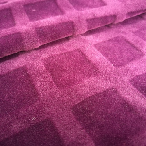 Motii Clipped Velvet Fabric Polyester Spandex Motii Clipped Velvet Jacquard Fabric Supplier