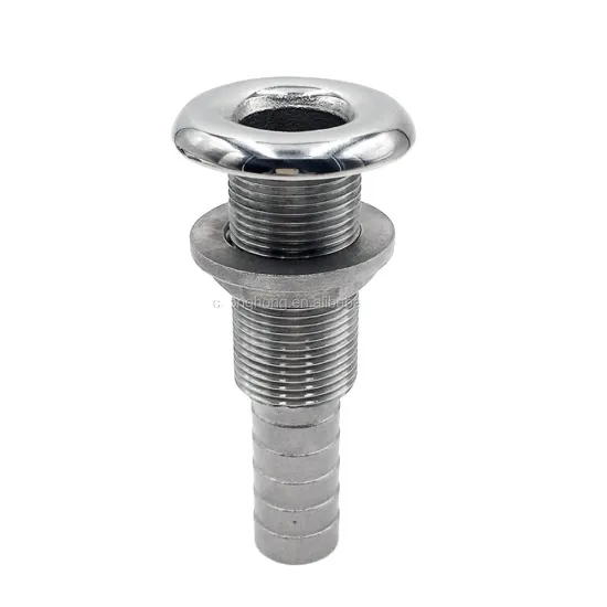 316 Stainless Steel Through Hull Outlet with Long Hose Connection for Yachts: Marine Hardware and Boat Accessories