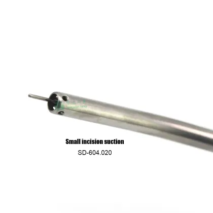 Thoracoscopic surgical instruments small incision suction