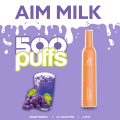 AIM MILK 500 Puffs Einweg -Vape Puff Plus