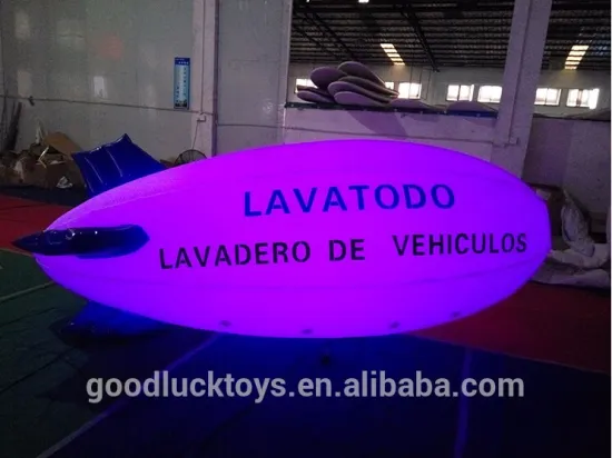 customized logo 2016 Hot sale inflatable dirigible for advertising, inflatable blimp for sale