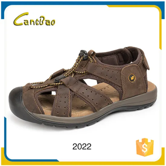 2016 fullcolor leather man sandal shoes