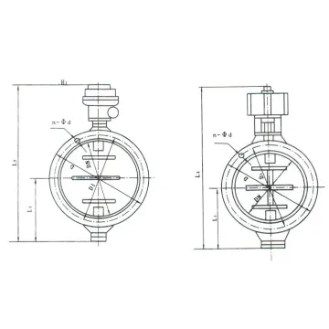 D641H-1 light pneumatic ventilation butterfly valve