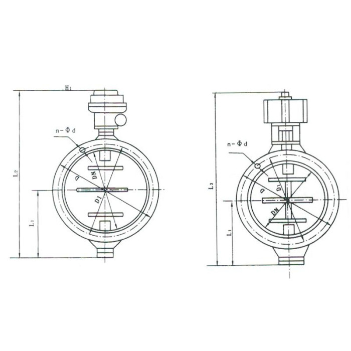 D941H-1 легкая электрическая вентиляционная вентиляция клапан бабочки