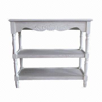 Garden Long Table, White Color