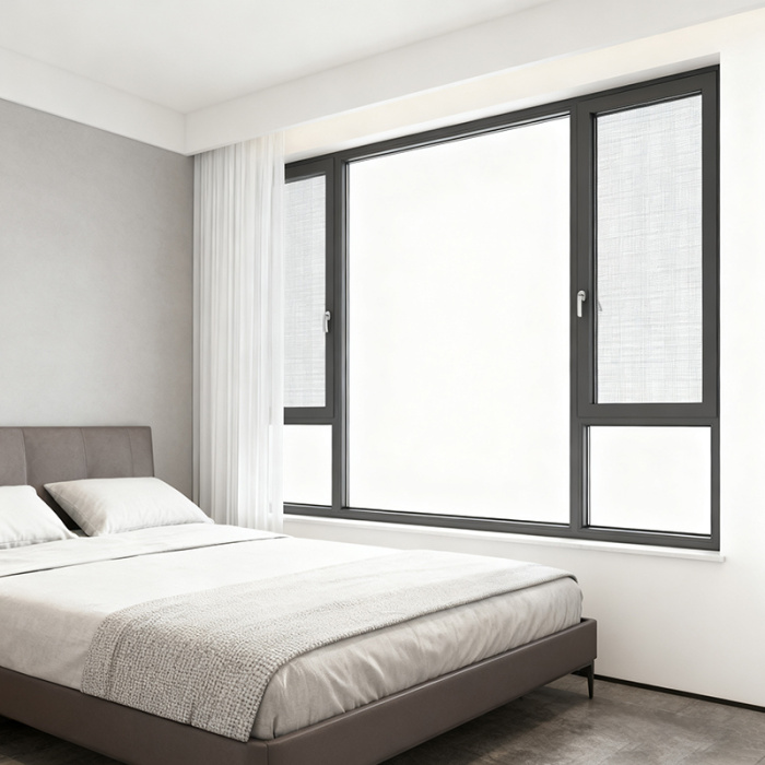 Temperli Camlı Modern Alüminyum Kanatlı Pencere