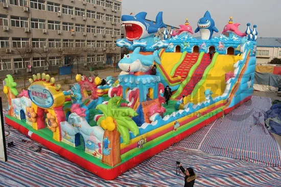 Hot Selling giant adult inflatable slide
