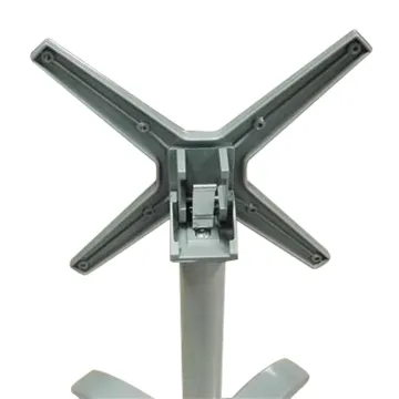 Grey Folding Aluminum Table Base