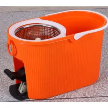 360 rotating spin mop with stainless steel bucket by GSG TUV