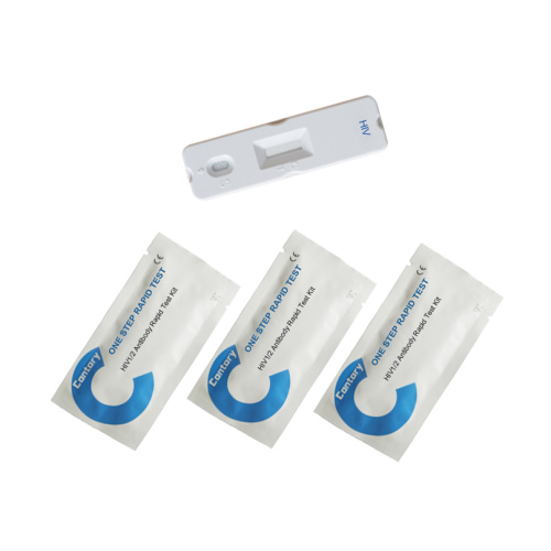 Cassette de test de diagnostic VIH 1 + 2