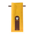 Taille de taille étendue surface de taille standard enveloppé des sacs à café imprimés en forme carrée avec revêtement