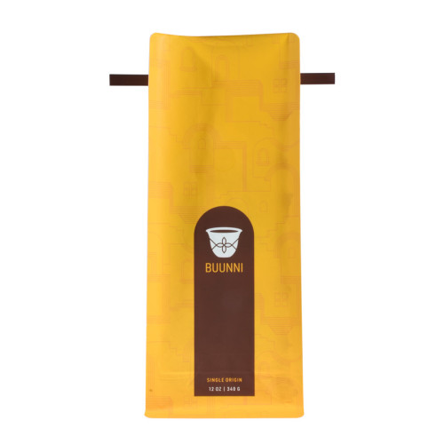 Extended Size Surface-Coated Standard Size Coated Square-Shaped Printed Coffee Bags With Coating