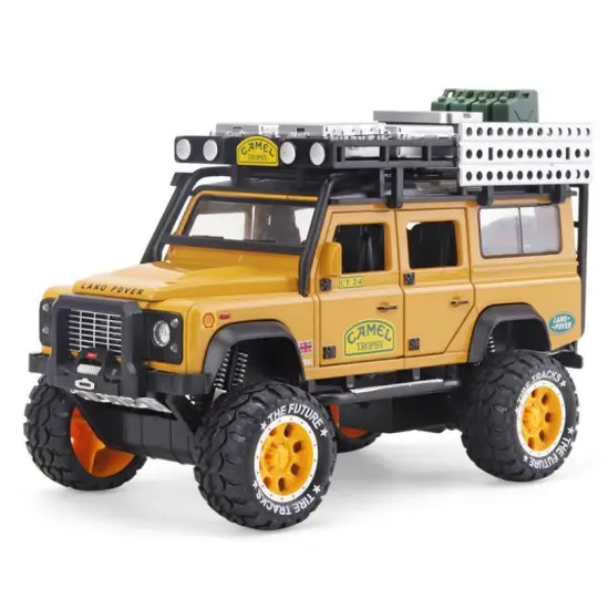 Metal Pull Back Land Defender Miniature Car Toys - In Stock and Ready to Ship