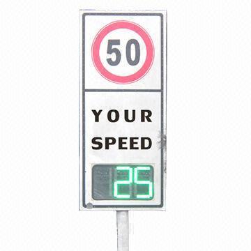 Radar Speed Sign with 3 Digits, 4-lane Monitoring and Hopping Style