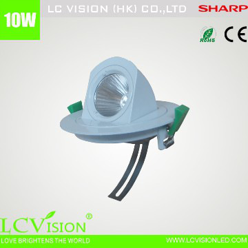 LED Lighting / 10W SHARP LED Down light / Adjustable / Dimming /960lm