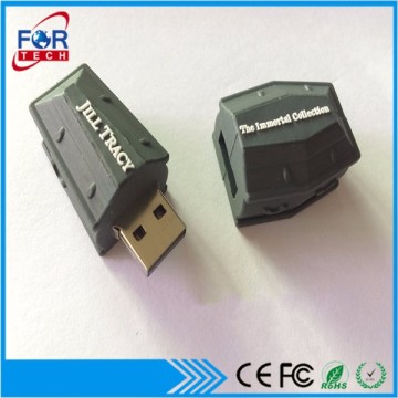 Bogey day memorias usb coffin shaped usb flash for sales 2gb 4gb 8gb
