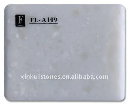 Composite Acrylic white artificial stone