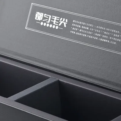 Luxury Brand Tea Boxes With Gold Foil Logo