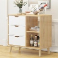 Small Wooden Kitchen Storage Furniture Sideboard