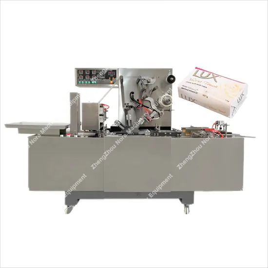 Automatic Soap Packing Machine with Double Layers Paper Packing
