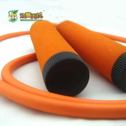 foam coated handle jump rope, plastic jump rope, rope skippi