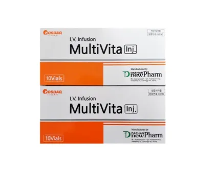 Multivita vitamin injection 10vials multi vitamin injection daehan new pharm
