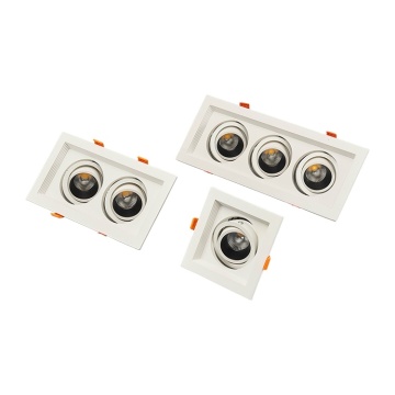 Υψηλής ποιότητας τετραγωνικό αντι-Glare UGR9-10 LED COB Downlight