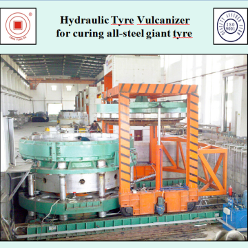 Hydraulic Tyre Vulcanizer for curing all-steel giant tyre
