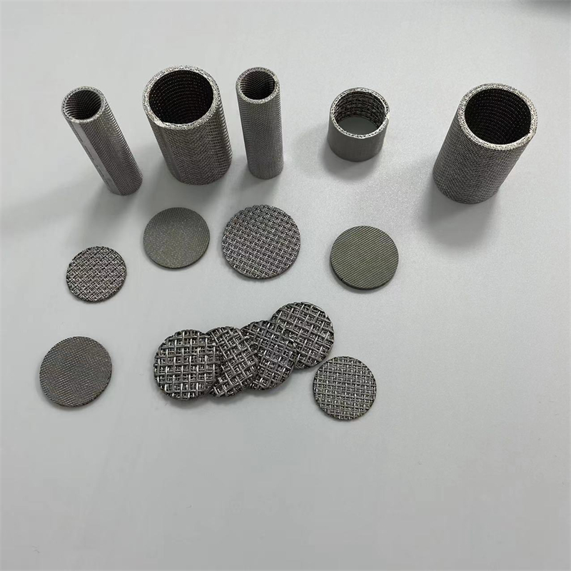 304 Stainless steel sintered filter cartridge (1)