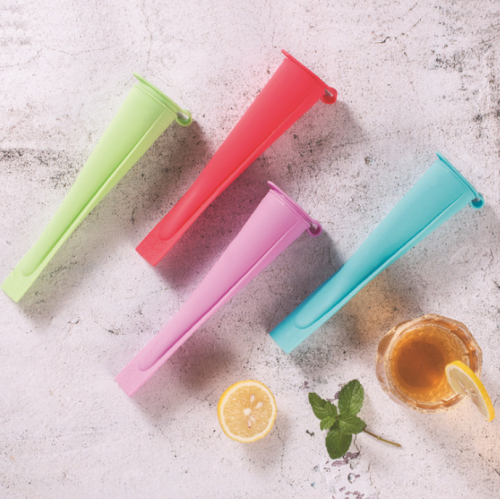 Partihandel DIY Ice Stick Silicone Ice Pop Forms